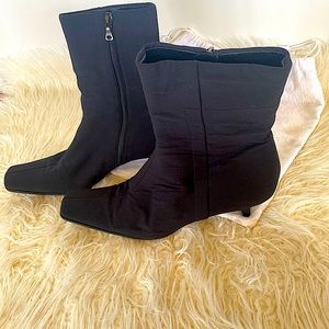 PRADA Black Booties